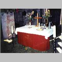 001-1177 Begruessung der Gaeste in der Allenburger Schule. Altar in der Allenburger Kirche.jpg